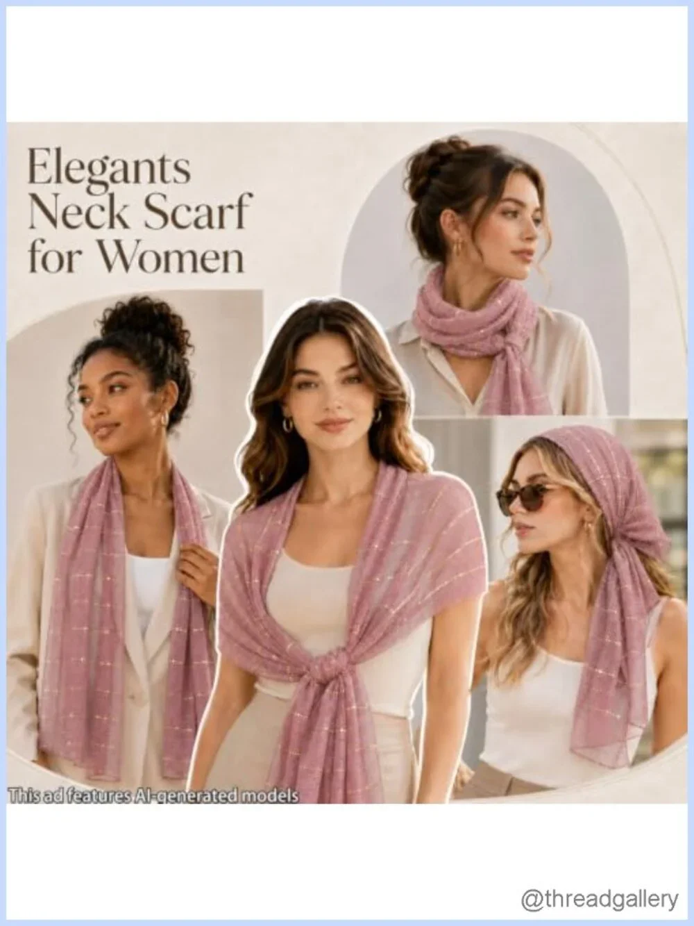 Sparkle Mesh Sequin Women's Fashion Scarf for Evening Dresses
